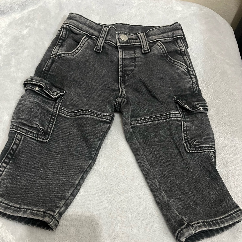 GAP Kids Gray Cargo Shorts